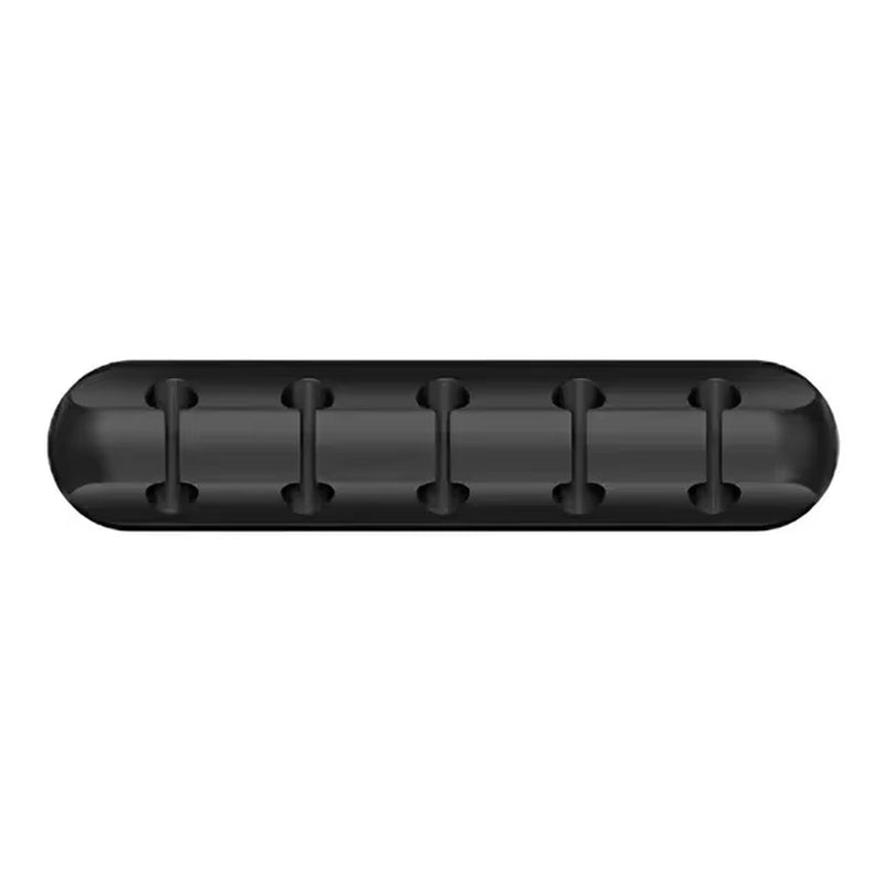 Silicone USB Cable Management Clips - Self-Adhesive Organizer for Mouse, Keyboard, Headset, and iPhone Cords