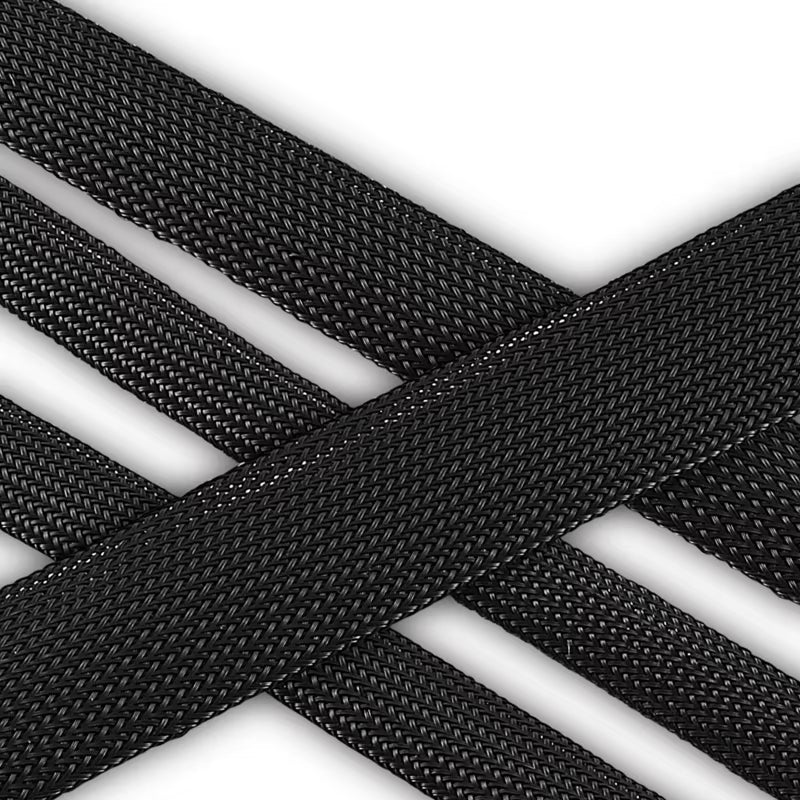 3M 9.85ft Expandable Braided Sleeving - Flexible Wire Mesh Sleeve in Black for Protection of TV, Audio, and PC Cords from Pet Chewing